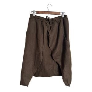 Damir Doma 100% Wool Deconstructed Harem-Style Shorts Mens 48/ US Medium